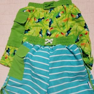 I Play swim shorts lot (2) size 18 months.
